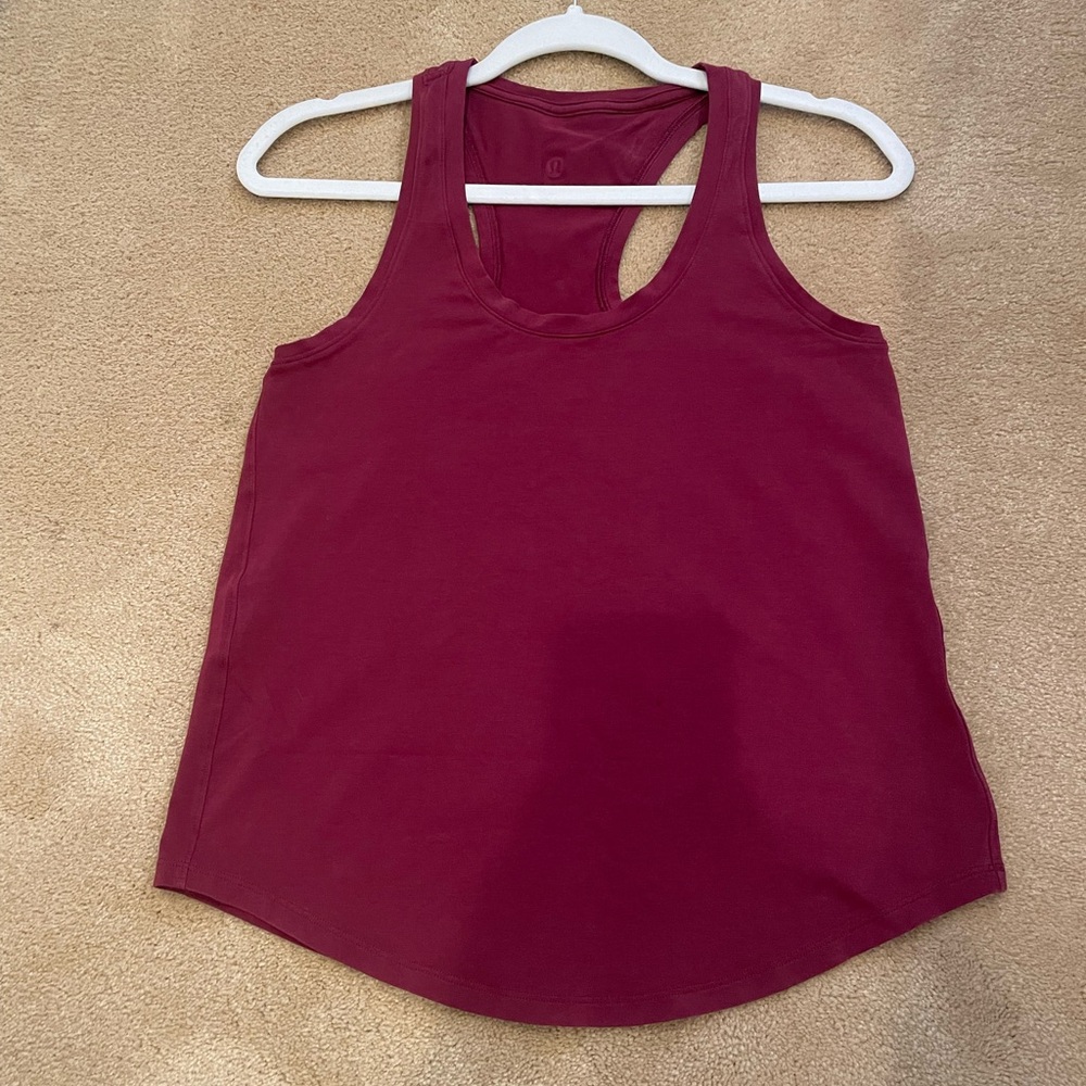 Lululemon Women's Burgundy Tank Top